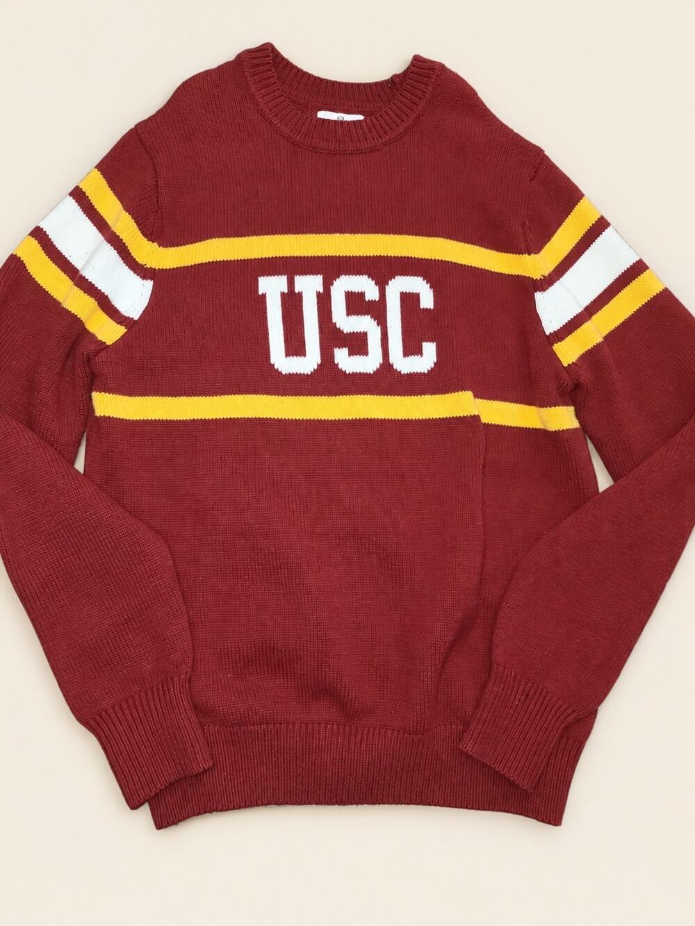 USC Trojans Unisex Cardinal Renew Sweater Size S EUC
